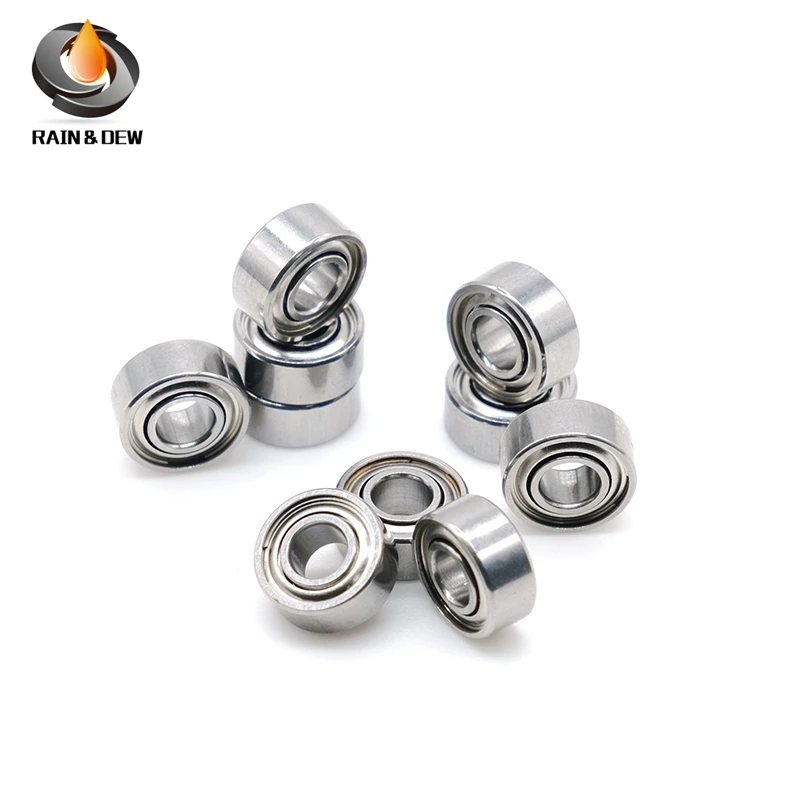 10Pcs ABEC-7 Mini Bearing S683zz 3x7x3 mm  For Industrial Machinery Grade Stainless Steel 440 Bearings