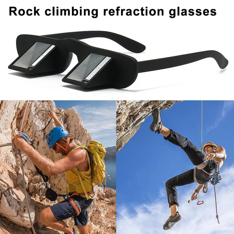 Belay Glasses for Rock Climbing Enhance Comfort & Safety Versatile Durable Prism Eyewear Clear Prism Optical Refractive Glasses