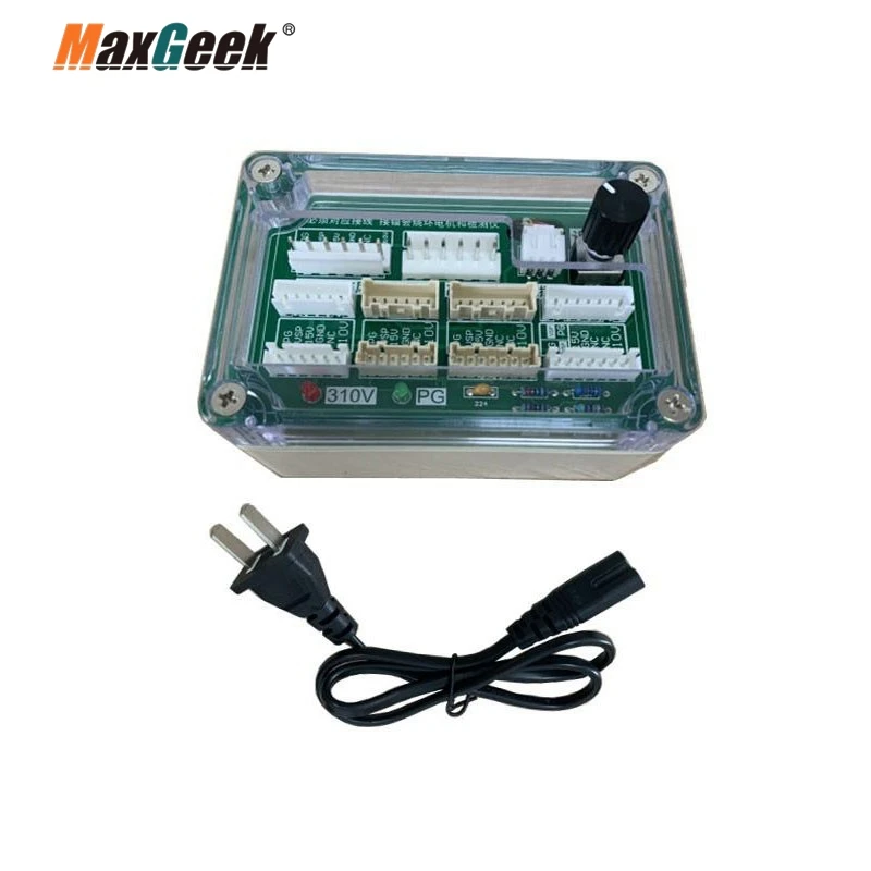 

Тестер вентилятора кондиционера, 3-проводной/5-проводной тестер двигателя вентилятора постоянного тока, защита от короткого замыкания для вентилятора драйвера двигателя кондиционера