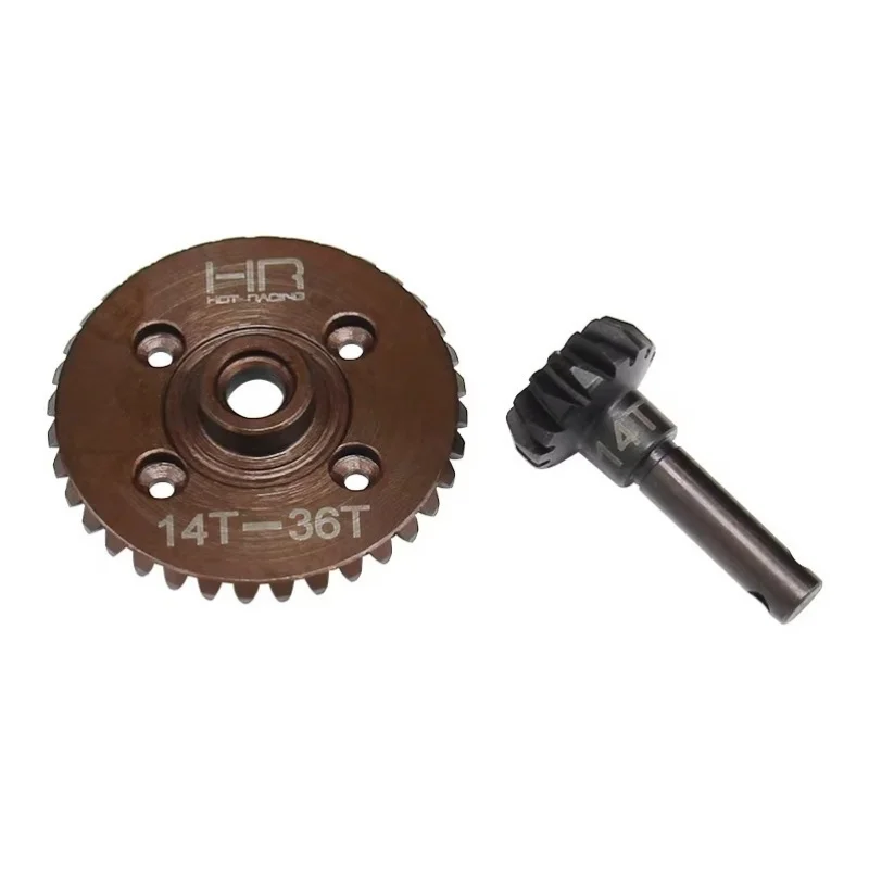 HR Hop Up Spiral Diff Bevel Gear Set 36T 14T for Axial AX10 Wraith Ridge Crest YETI and EXO Series