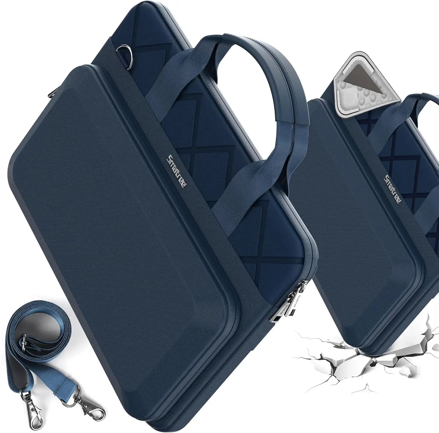 Funda de hombro para portátil Smatree CityShield para ASUS ROG Strix Scar 18 de 18 pulgadas 2025/2024/2023, para ASUS ROG Strix G18 de 18 pulgadas
