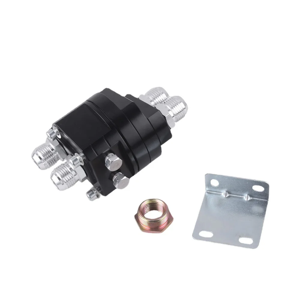 Automotive Retrofit Accessories Two in One Split Youbing Oil Temperature Oil Pressure Gauge Cooler Metal Adapter AN10