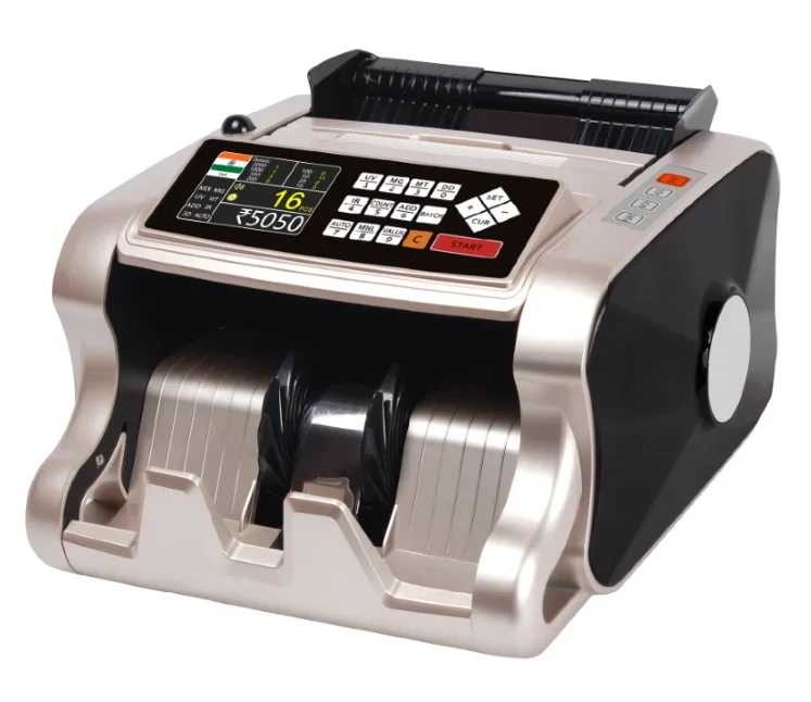 CHUANWEI AL-6600T Indian Rupee Mix Value Cash Counter Bill Counting Machine