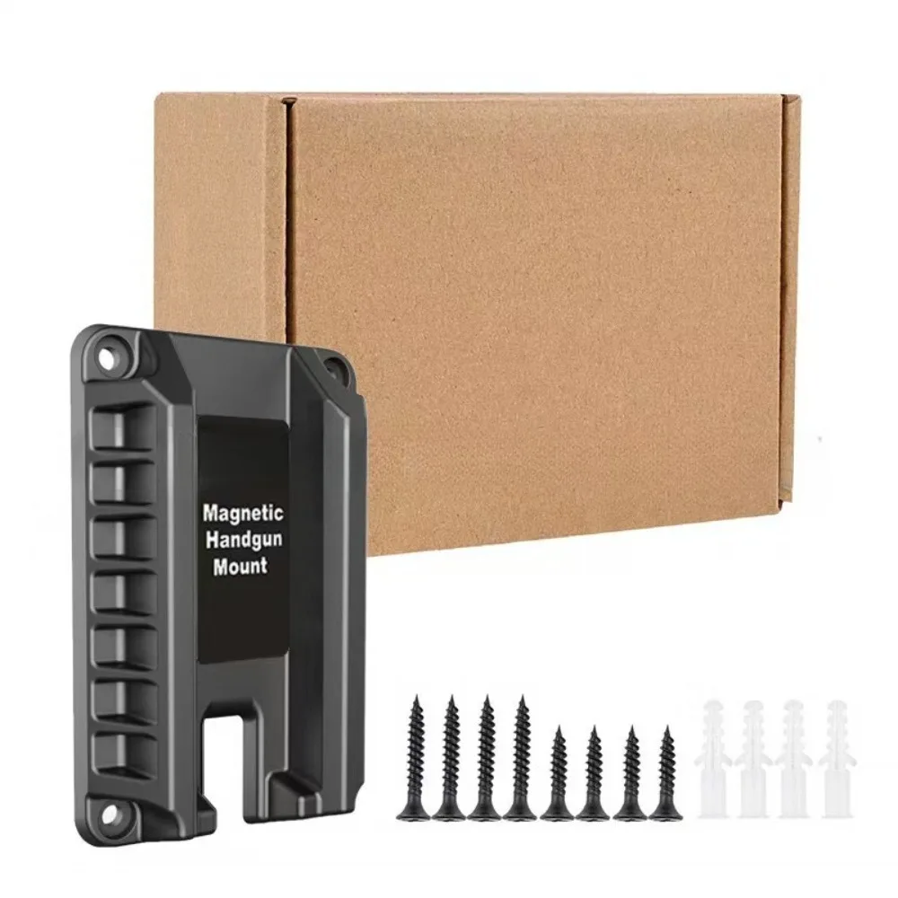 Tactical Gun Magnet Mount Magnetic Flat Top Handgun Mount Concealed For Glock Sig XD M&P Ruger