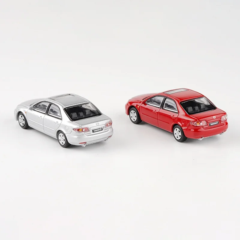 JKM Diecast Alloy 1:64 Scale Mazda 6 Business Sedan Cars Model Adult Classics Collection Toys Souvenir Gifts Static Display