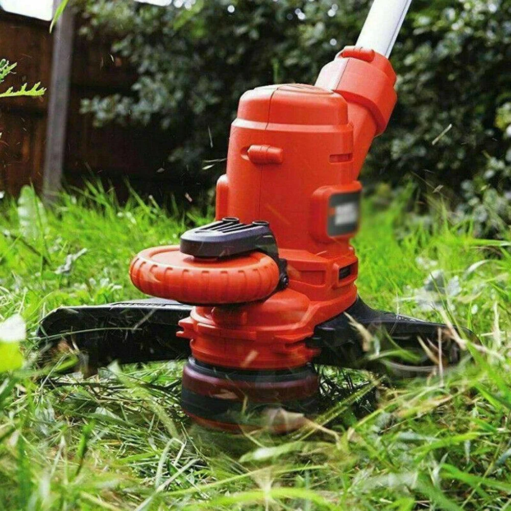 Imagem -02 - Aparador Spool Cap e Primavera Substituição para Black Decker Grama sem Fio Cortador de Lâmina Cortador de Grama Pack