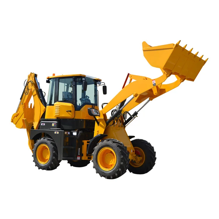 Compact Mini Wheel Excavator 2.5 Ton Model WZ30-25 Backhoe Loader