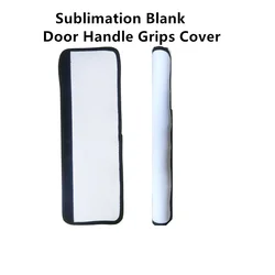 Sublimation Blank Neoprene Cart Door Handle Grips Cover Shopping Trolley Handle Antiskid Protector Kitchen Appliance Decor