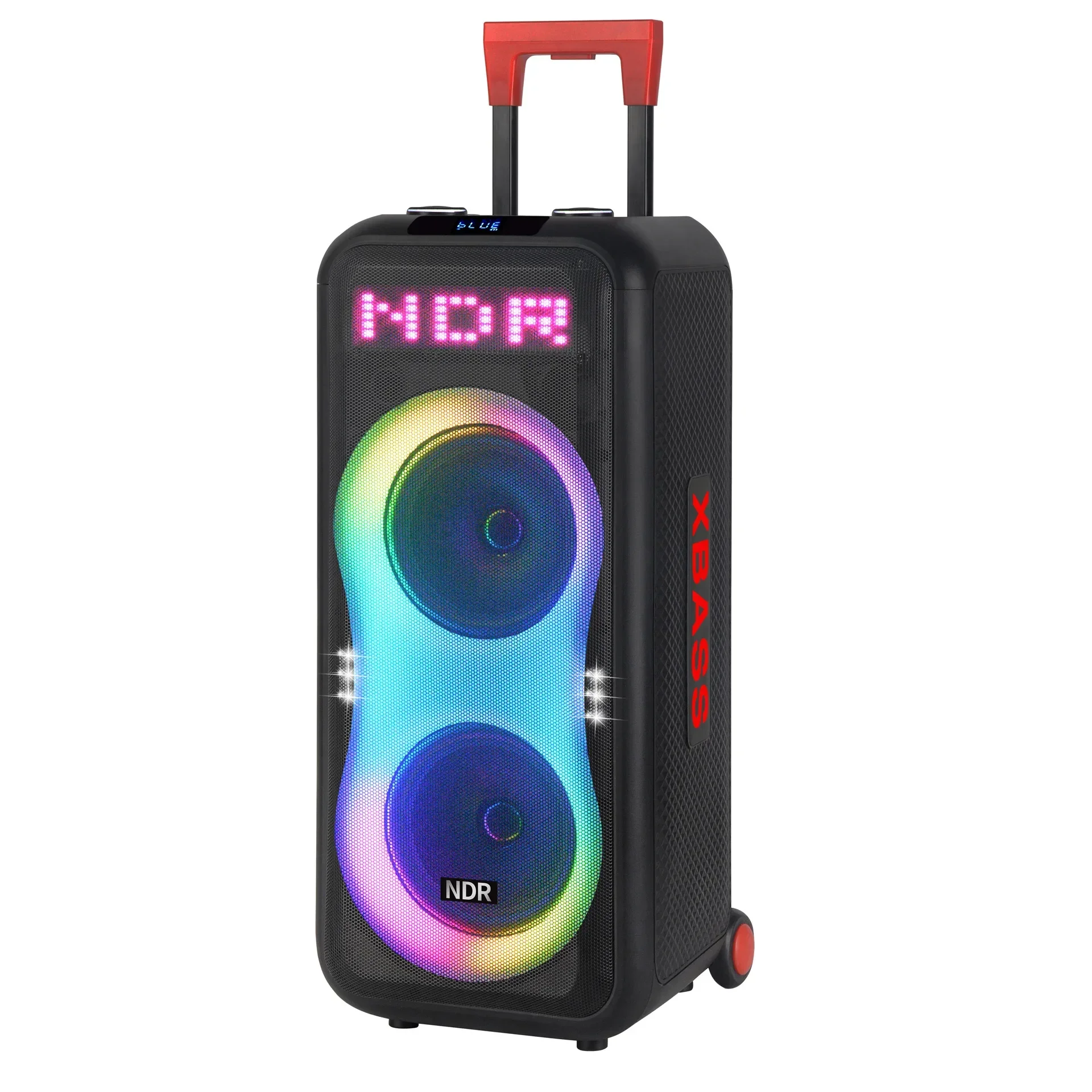 NDR speaker 8-inch double speaker lantern outdoor bluetooth square dance battery audio mobile tie rod portable - Image 3
