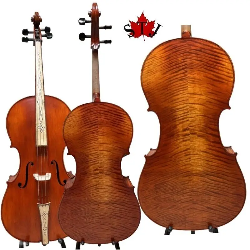 

Special offer!Super value Baroque style SONG maestro cello 4/4,Big sound#15809