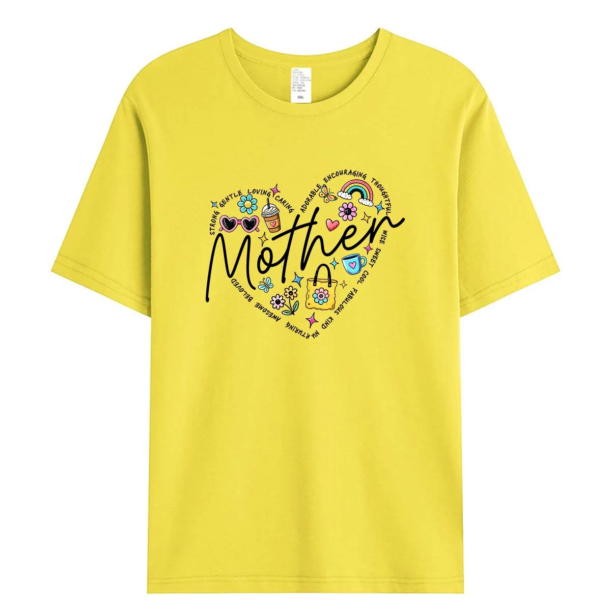 

Women's Tee New Graphic Print Lady Tops Loose Fit Short Sleeve Tshirt Cotton T-shirt Soft & Breathable Crewneck Fashion Summer