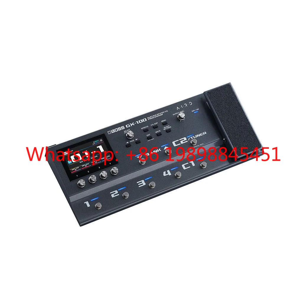 BOSS GX-100 Multi-Effects Pedal 170+ Effects Touchscreen Processor