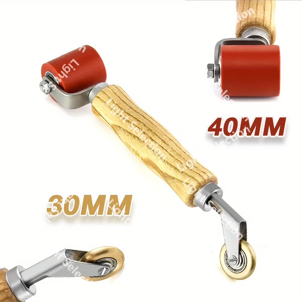 

Press Wheel Roll Film Material Corner Welding Roller Accessories Double Head Double Shaft Pressing Tool