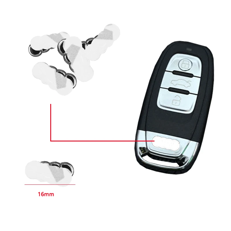 5 قطعة سيارة مفتاح بعيد ملصق الألومنيوم شعار الديكور مائي لأودي A1 A2 A3 A4 A5 A6 A7 A8 Q1 Q2 Q3 Q4 Q5 Q6 Q7 Q8 TT RS3 RS7 #5