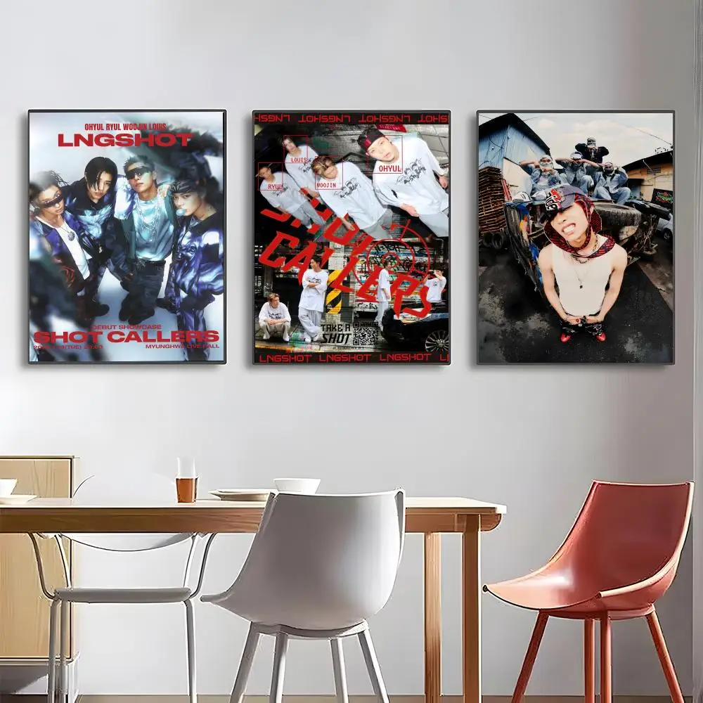 Boy Group LNGSHOT Poster High-definition posters, wall art for living room and home decor. - view 2