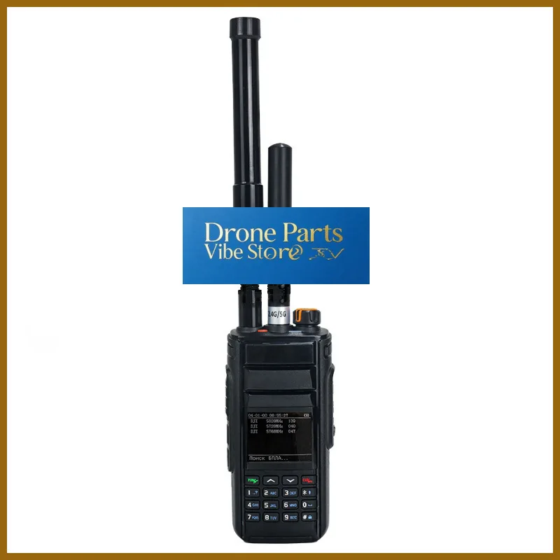 Drone PartsDrone Detector Handheld FPV Device 300 6200MHz Omnidirectional 1 3KM Range For UAV Security Surveillance