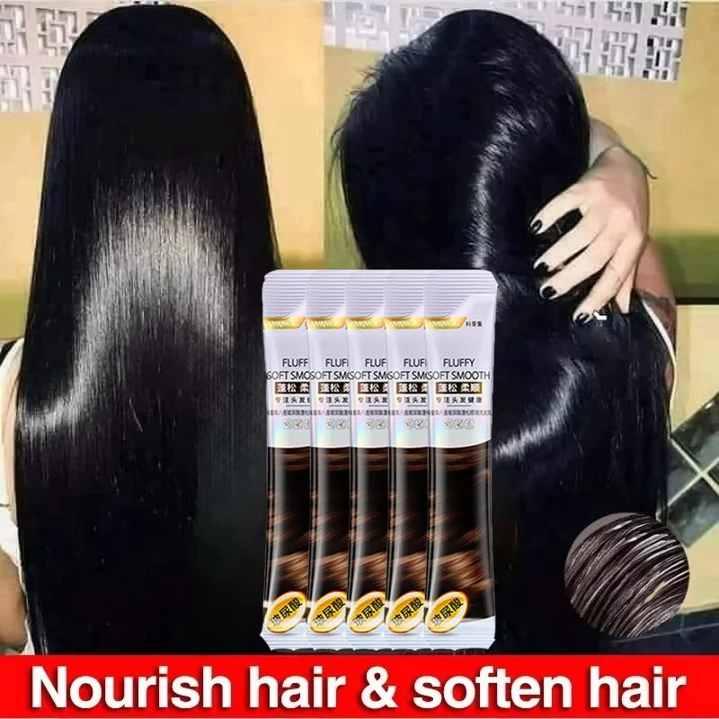 Keratin Hair Mask Magical 5 Second Repair Damage Frizzy Soft Smooth Shiny Hair Deep Moisturize Hair Treat Repair Hair Care Mask