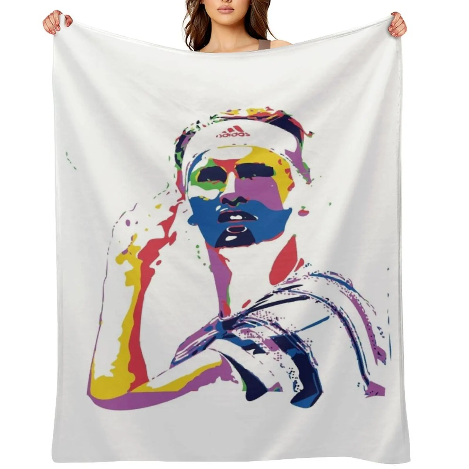zverev alexander tennis player Throw Blanket Decorative Throw Retros decorative Winter beds Decoratives funny gift Blankets