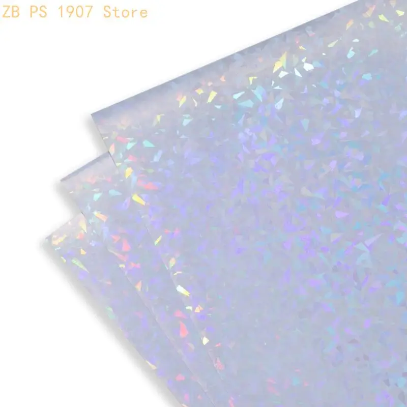 10 Sheets Overlay Lamination Vinyl Size Self-Adhesive Sticker 55KA