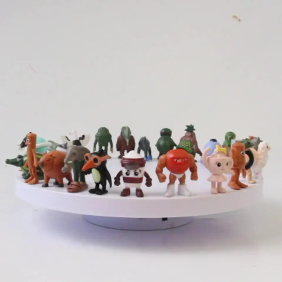 TLXNN Brainrot Lot de 24 figurines d'animaux Tung Tung Sahur à collectionner Mini Tralalelo Tralala pour décoration de gâteau