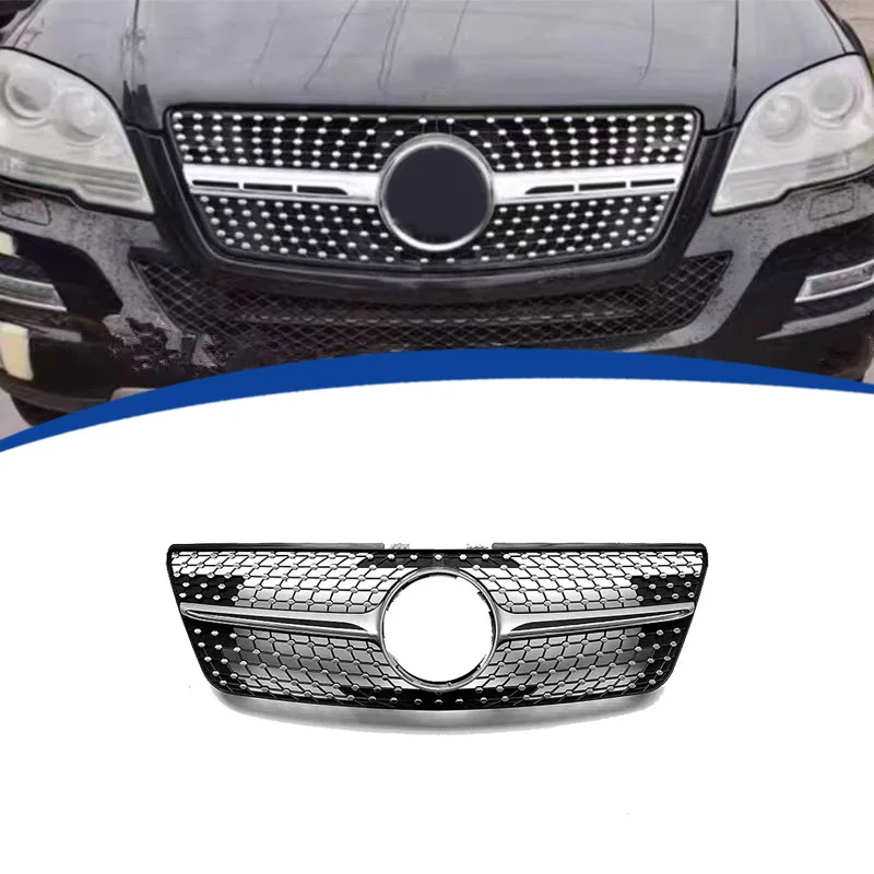 

Для Mercedes-Benz ML W164/2009-2011 Starry Grille Mesh Racing Grills Cover Body Kit