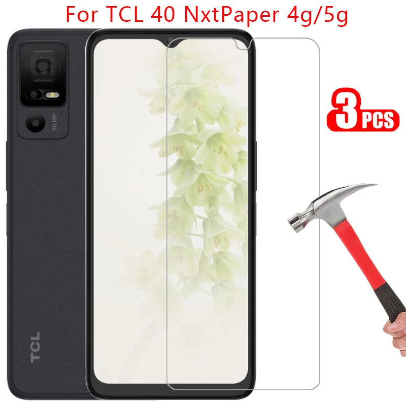 tempered glass for tcl 40 nxtpaper 4g 5g phone case on tcl40 40nxtpaper tcl40nxtpaper back cover 360 protective coque bag cas