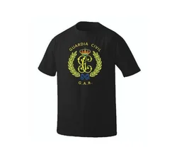 Grupo Accion Rapida Civil Guard Gar Emblema T-shirt Short Sleeve Casual Cotton O-Neck Men T Shirts