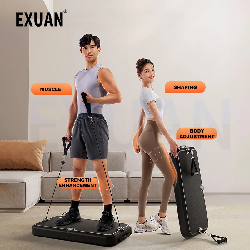 

EXUAN Home Pneumatic Strength Fitness Device Adjustable Home Intelligent Fitness Equipment Multifunctional Integrated Trainer