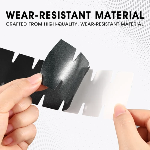 Imagen 2 del producto Protector de marco de Padel, Protector de raqueta de Padel (1/2/6 paquetes) Accesorios para Padel, Protector de raqueta, Fácil de reemplazar-Dimensiones 360 x 55 mm