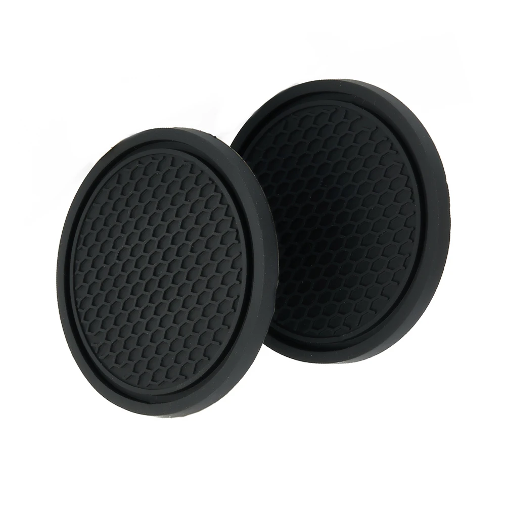 None Exterior Car Coasters Truck Car Truck Tool 2pcs Car Parts Black Trim Simple Style Replacement Car Coasters