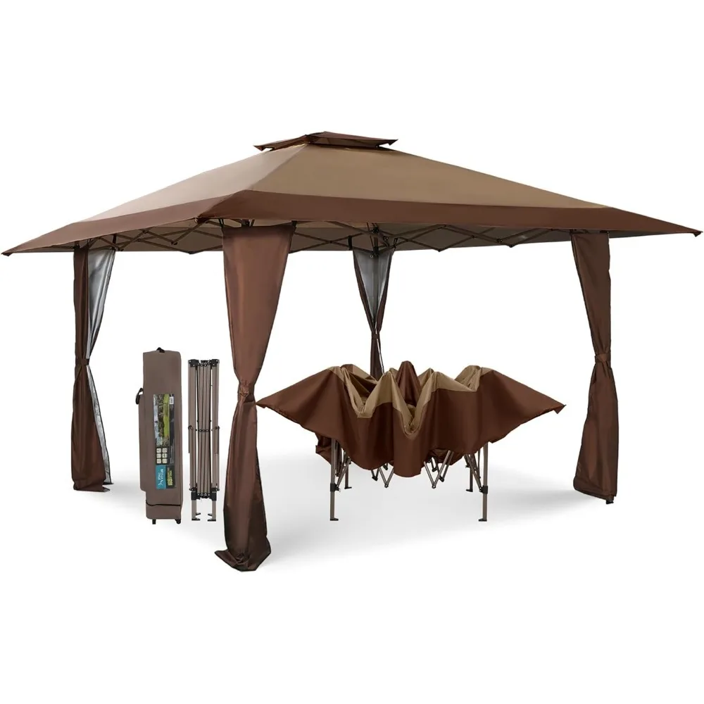 

Outdoor Pop Up Canopy Outdoor Canopy Tent, Easy Set-up Straight Leg Folding Instant Shelter for Beach,Party and Camping