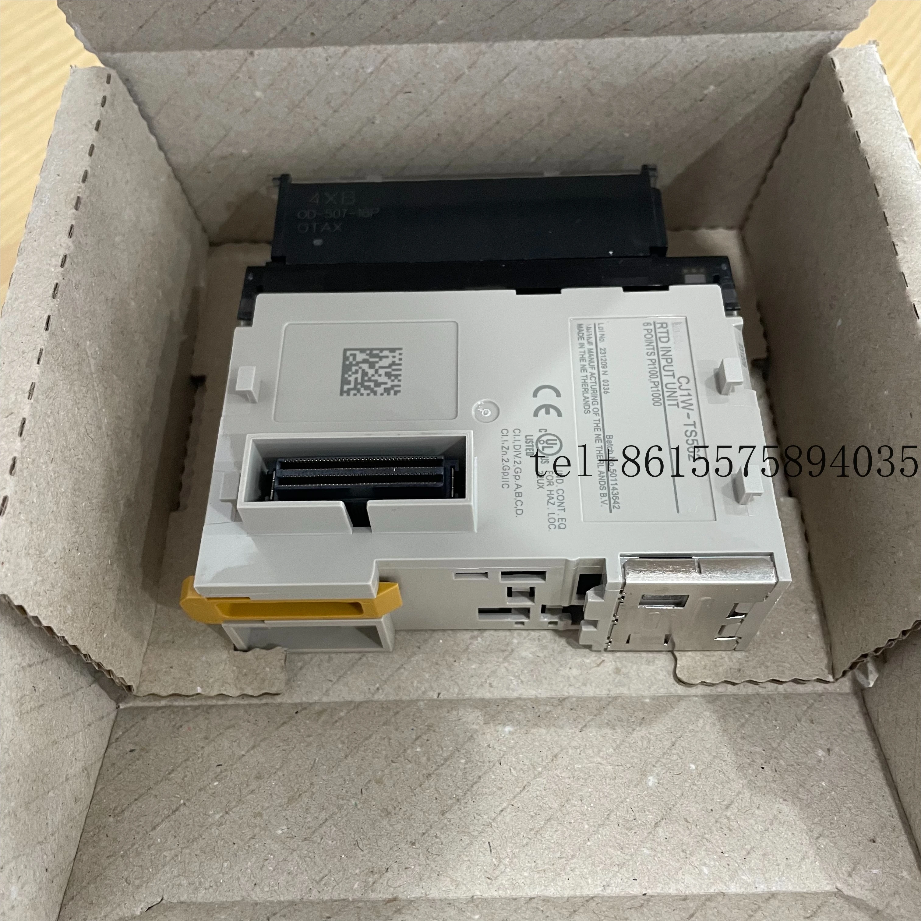 

2026 6 CJ1W-TS562 Analog Input Module for CJ Series PLC Expansion RTD Input (Pt100/Pt1000 Thermal Resistance) IP20