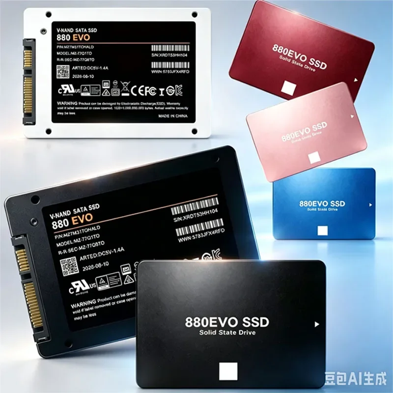 Original 500GB SATA3 25 Inch Internal SSD High Speed Solid State Disk 880-EVO for Desktop Microcomputer Laptop Pro Use