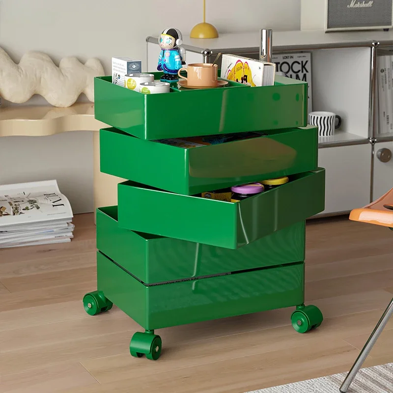 Rubik's Cube Creative Simple Bedside Table Movable Rotary Storage