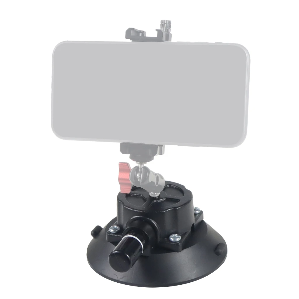 3 Zoll/4,5 Zoll/6 Zoll Handpumpen-Saugnapf mit 1/4 Zoll Gewinde Kamerastabilisator-Halterung für RAM-Kamera Auto-Fotografie-Sauger – Detail 8