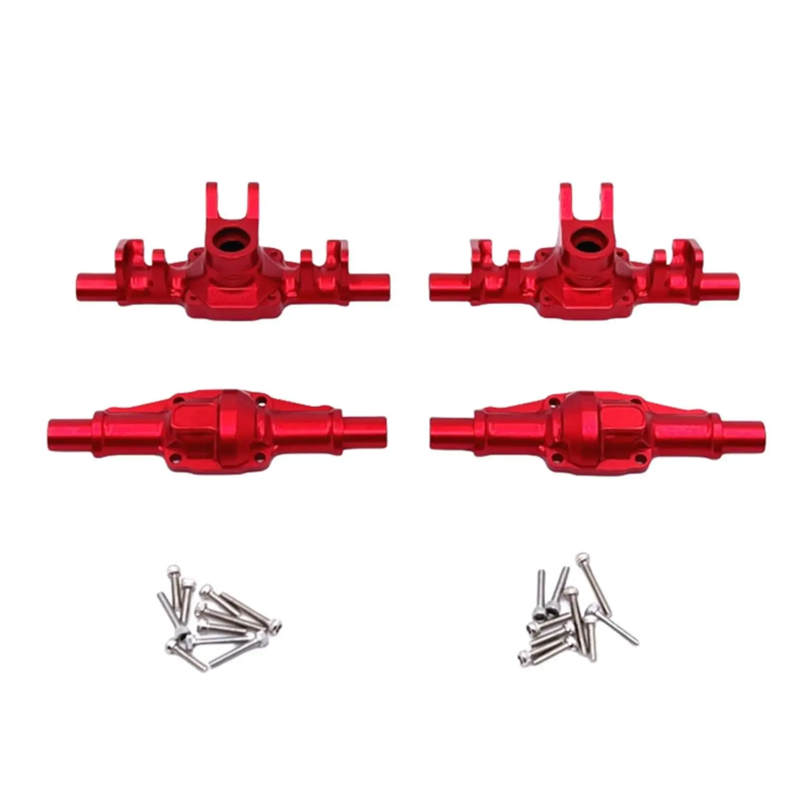 RC Axle Housing with Screws Machined Aluminum Axle Housing Compact Hardware for