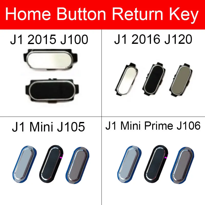 Home Button Flex Ribbon Cable For Samsung Galaxy J1 Mini Prime J1 Ace 2015 2016 J110 J100 J120 J105 J106 Home Return Key Button