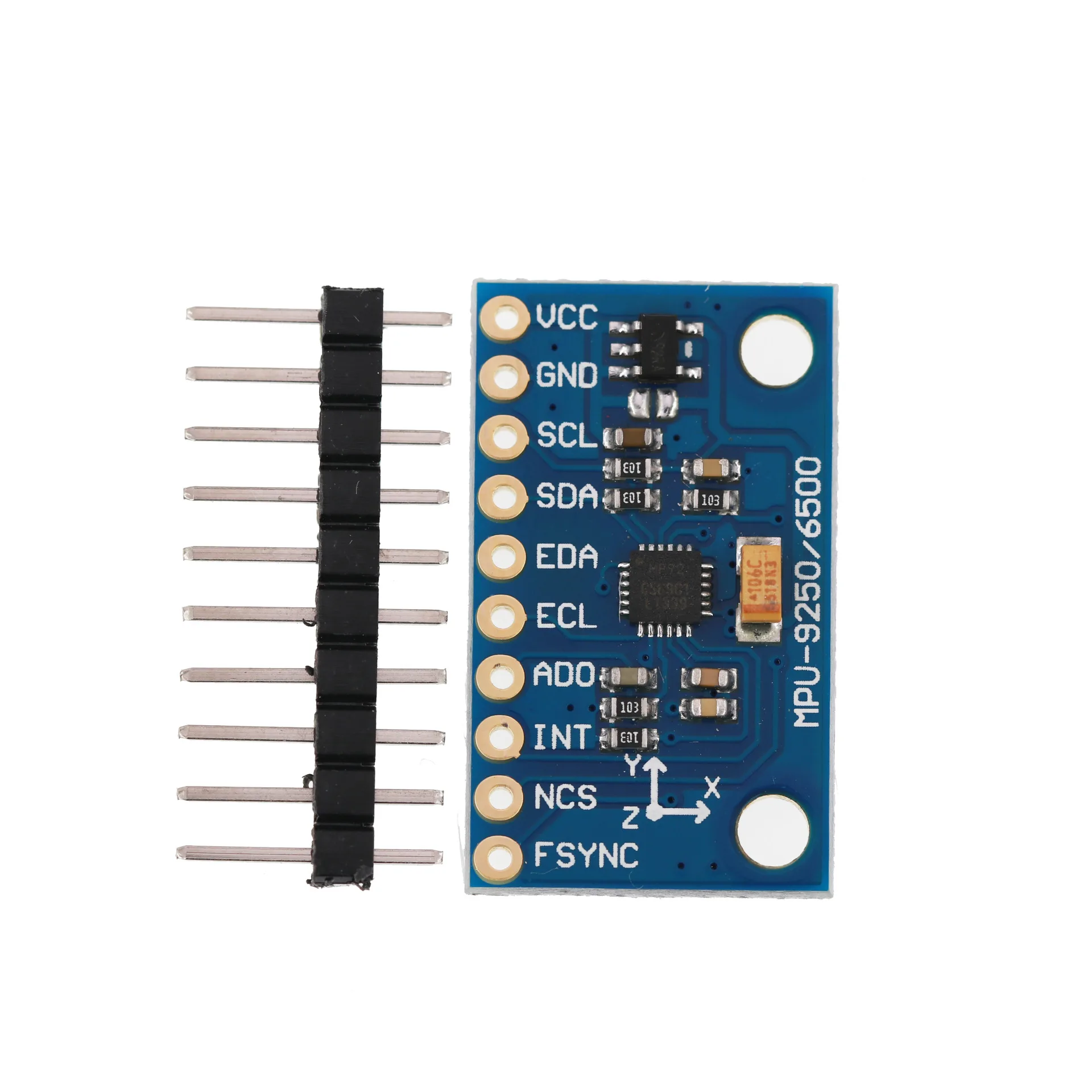 MPU-9250 GY-9250 9-Axis Sensor Module I2C/SPI Communications Thriaxis Gyroscope + Triaxial Accelerometer+Triaxial Magnetic Field