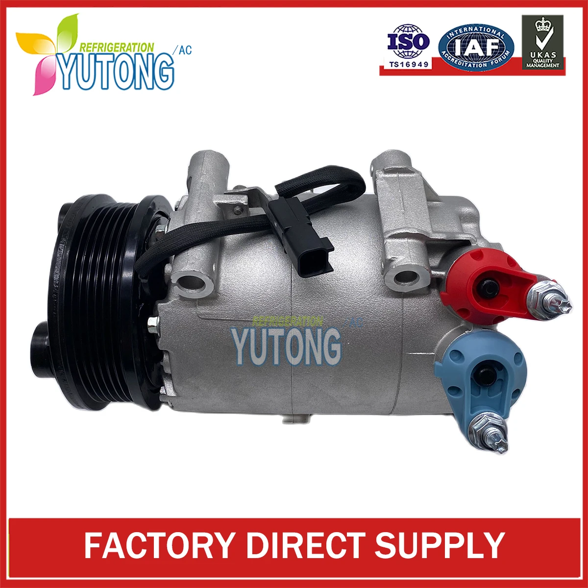 VS16 Compressor For Range Rover Evoque 2,2 TD Auto AC Compressor EJ32-19D629-BC