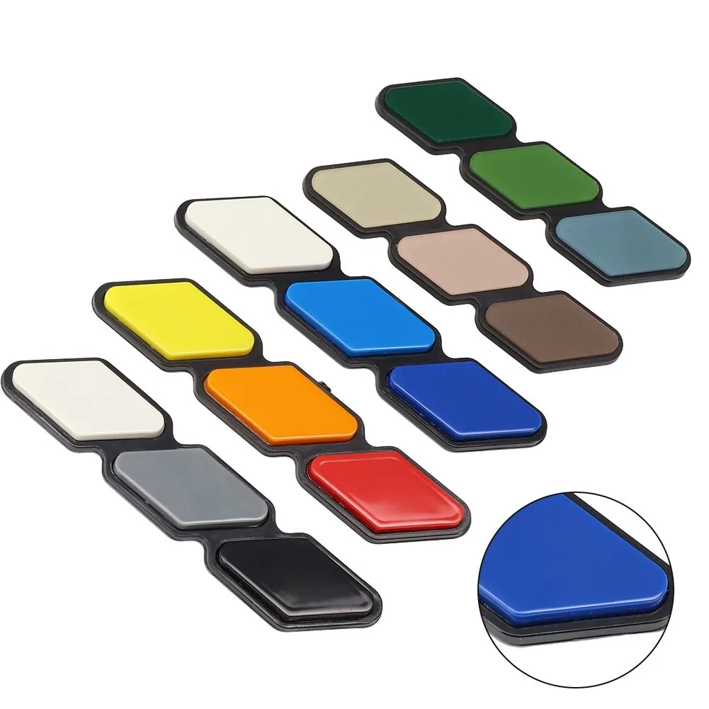 

Tri-color 3 Grille Badge emblem For Toyota 4Runner Rav4 Highlande car sticker emblem