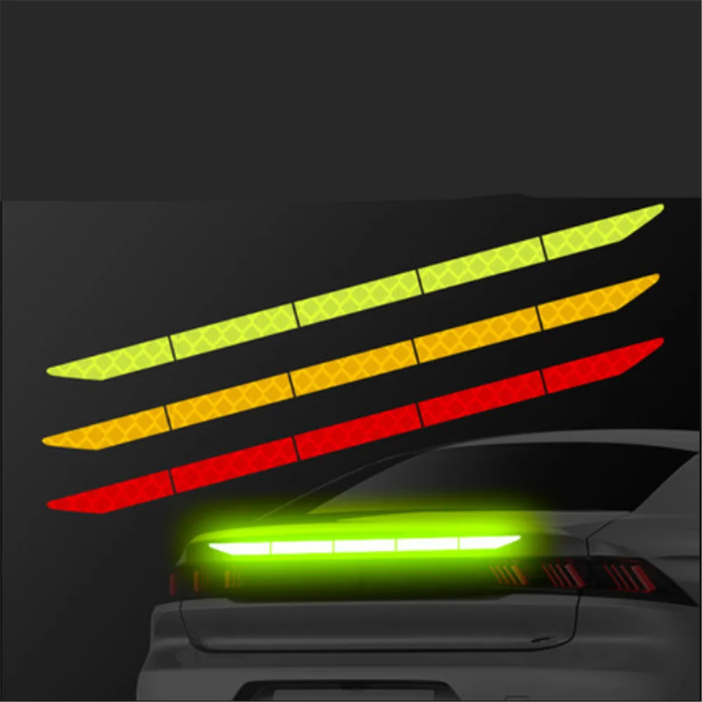 Car trunk luminous strip sticker for Renault Twin-Z Twin-Run Symbol Vel Modus Eolab Twizy