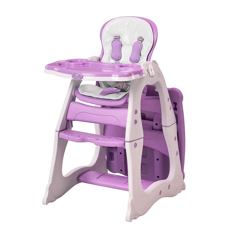 

Multifunctional Children's Split-type Detachable Dining Table And Chair Baby Feeding High Chair