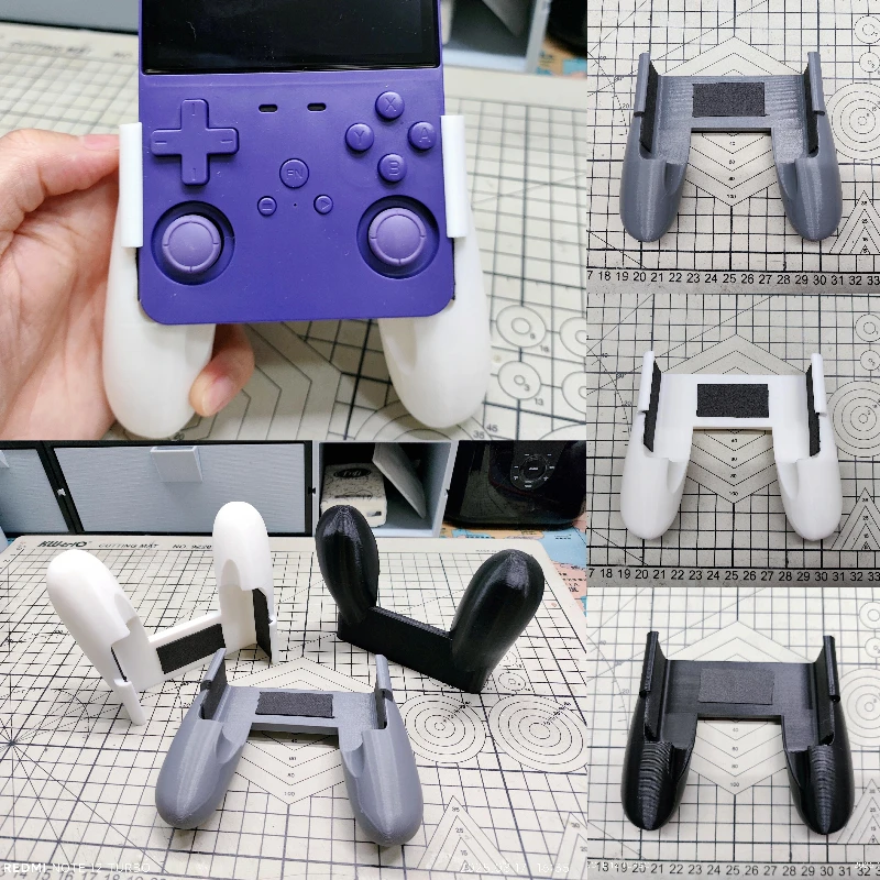 

For L35 3D Printing Game Console Hand Gamepads Grip Handle Palm Base Portable Display Table Protective For l35 L 35