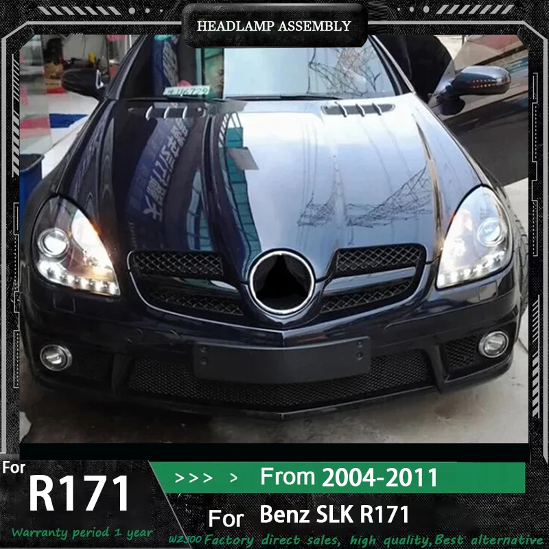 

Car Headlight For Mercedes-Benz SLK R170 R171 1996-2003 2004-2011 full LED Auto Headlamp Assembly Projector Lens Accessories Kit