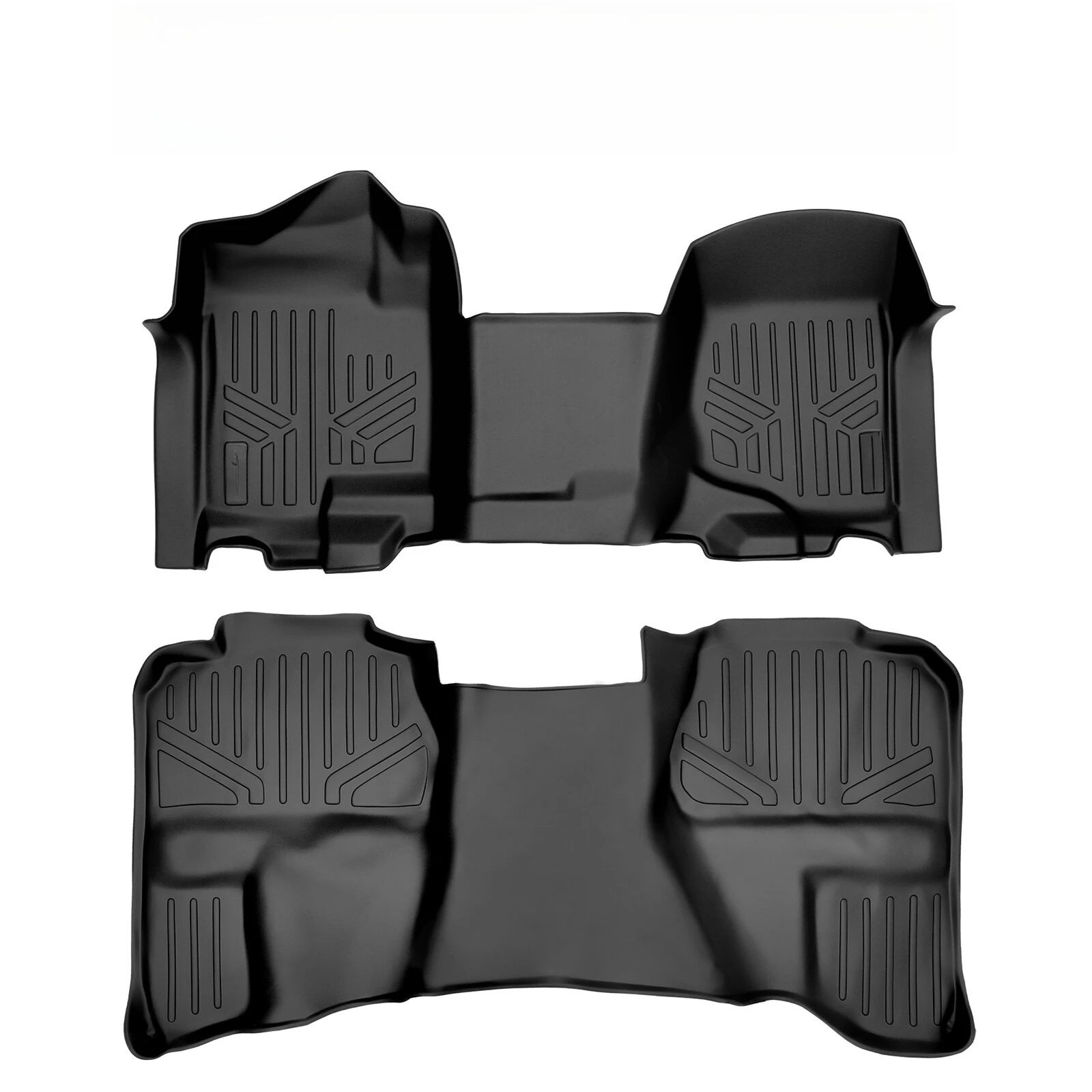 

Floor Mats Set 2007-2013 Silverado Sierra 1500 2500 3500 Extended Cab