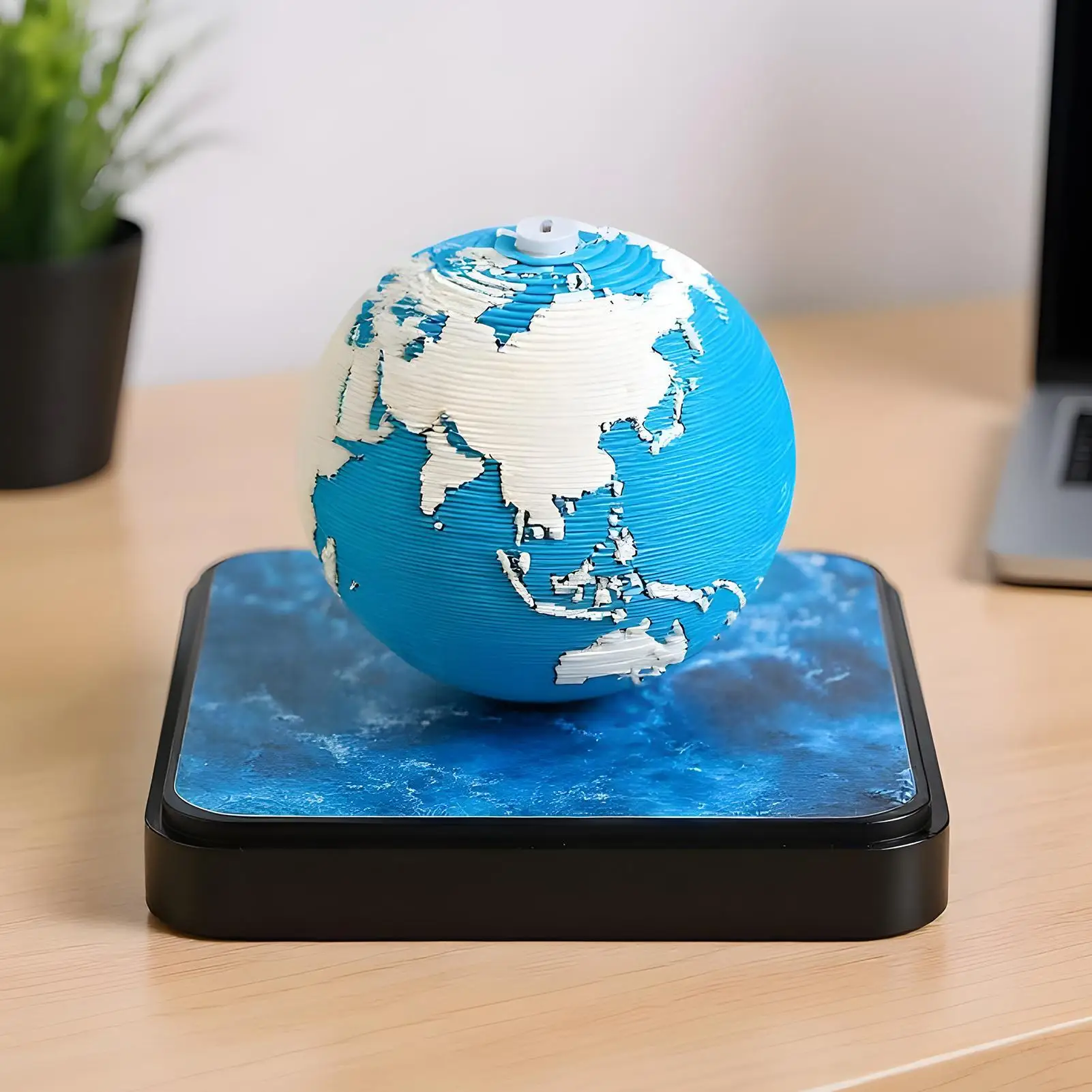 タイムピースカレンダー紙3Dカレンダーメモ帳2026紙彫刻ティアオフメモ帳文房具地球テーマ男の子学生向け