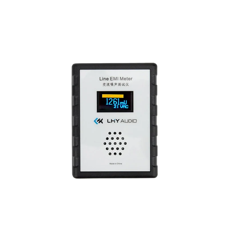 NEW OLED Display Mains Noise Tester EMI Measuring Instrument Broadband AC Power Supply Ripple Analyzer line EMI meter