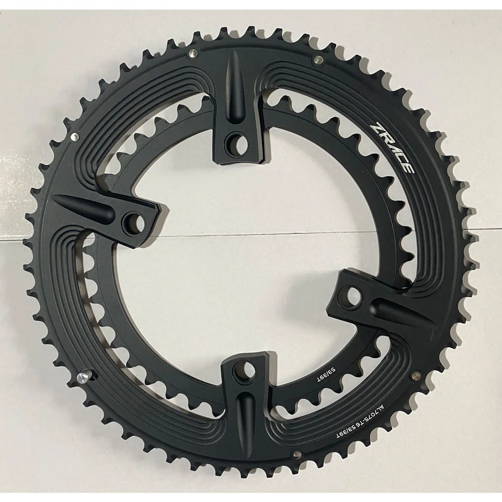 ZRACE Asymmetric Chainring 50-34T 53-39T 52-36T for ULTEGRA FC
