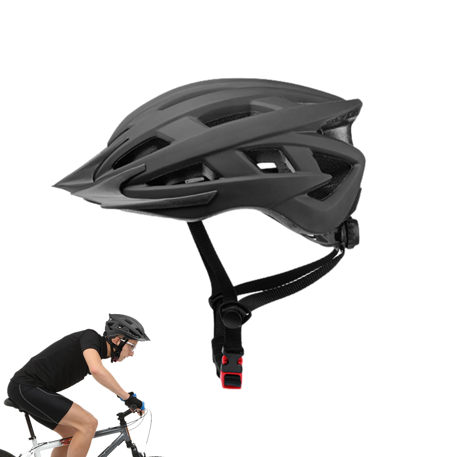 

Breathable Cycling Safety Head Protector, Unisex Adjustable Riding Protection Gear, All-Purpose Outdoor Equipment for Bicycle