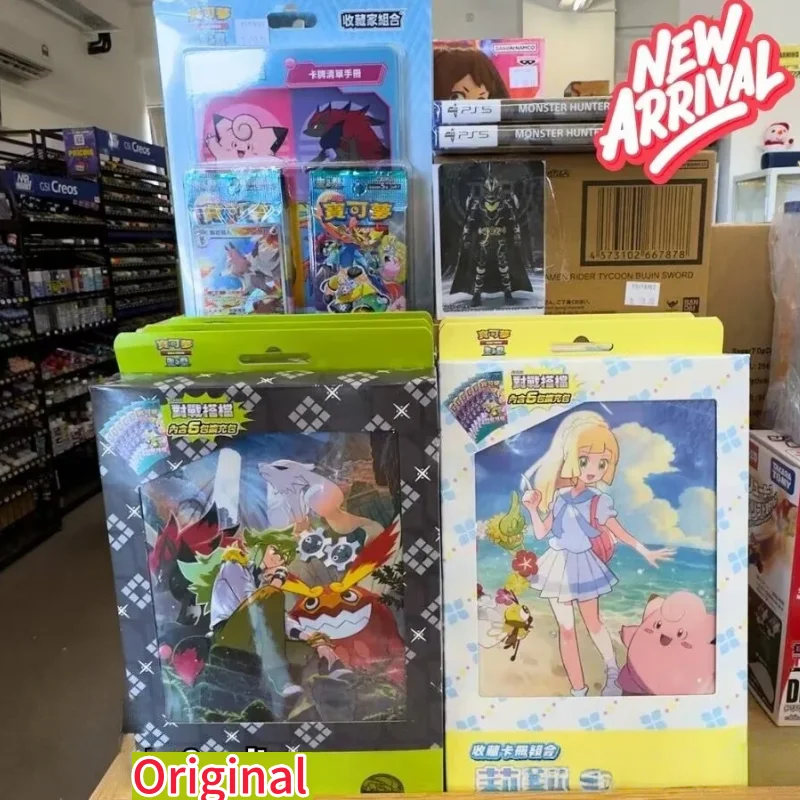 coleccion-de-pokemon-tarjeta-de-intercambio-ptcg-paquete-de-suplemento-tradicional-chino-sv9-battle-buddies-serie-lillie-n-para-juguetes-y-pasatiempos